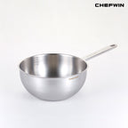 Chảo Lòng Sâu Chefwin Multi Wok 24cm Inox 316 Cao Cấp