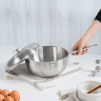 Chảo Lòng Sâu Chefwin Multi Wok 24cm Inox 316 Cao Cấp