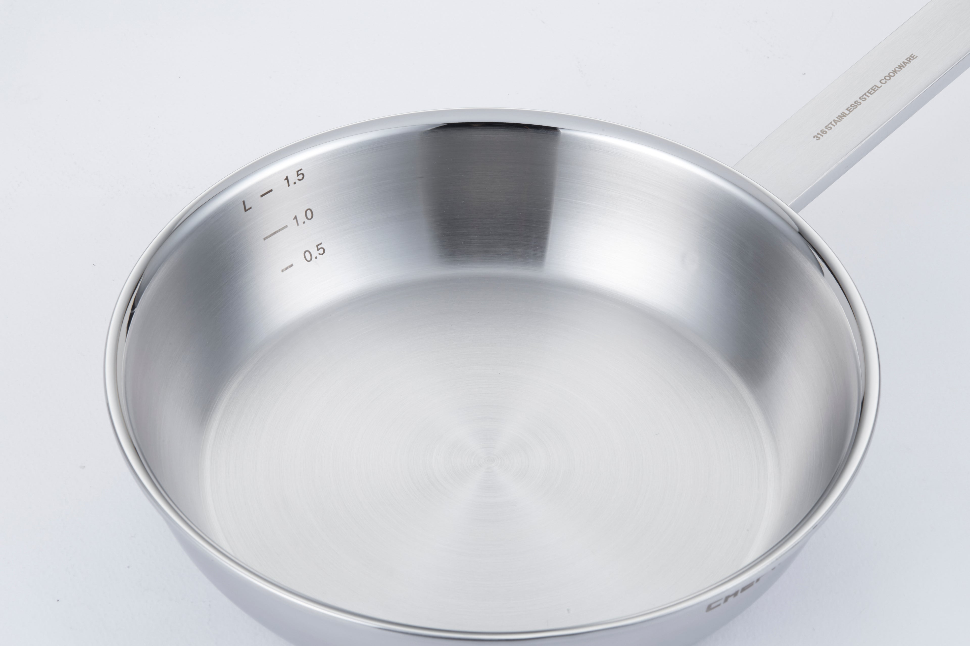 Chảo Xào Inox 316 Sauté Pan 22cm