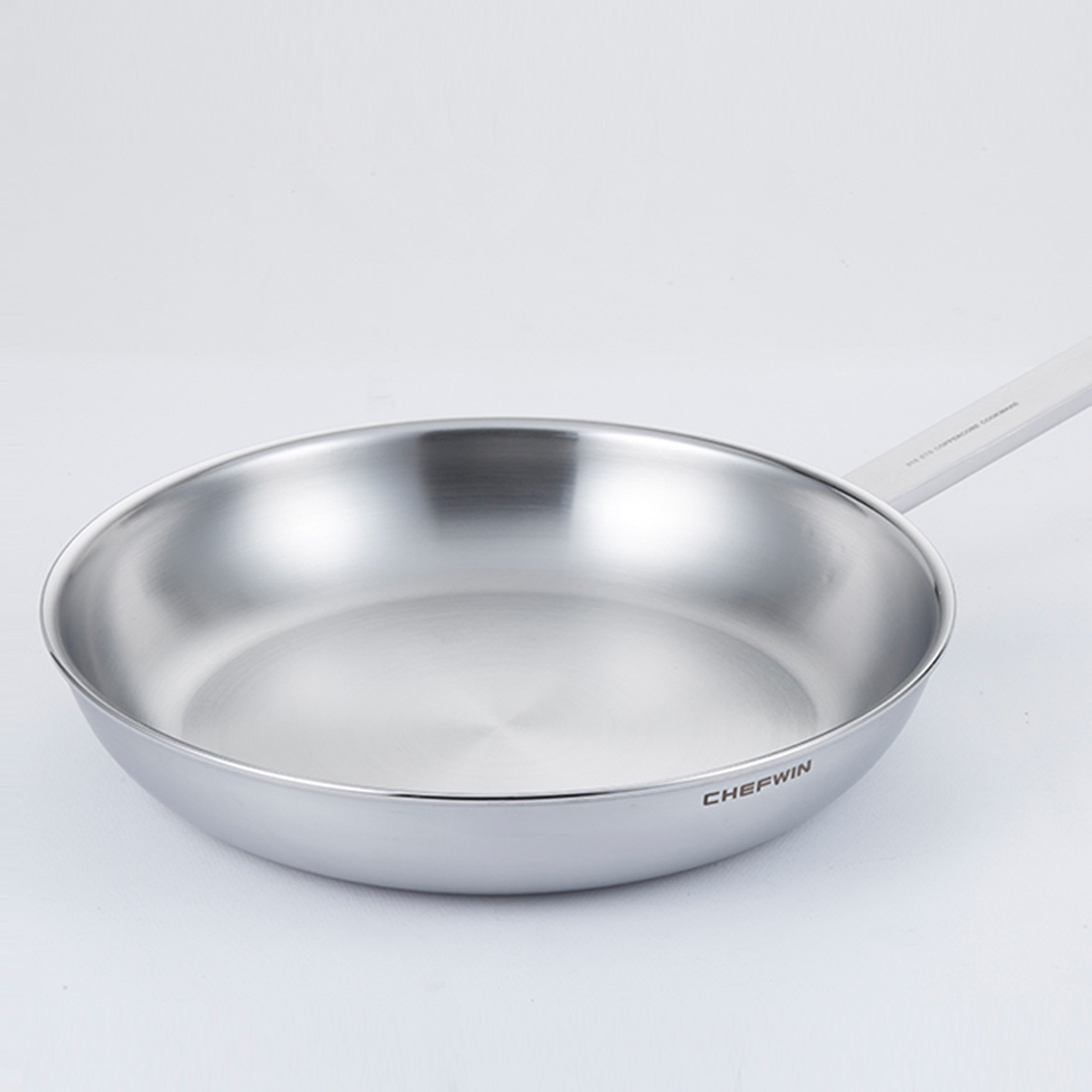 Chảo chiên Chefwin 24cm Inox 316 cao cấp