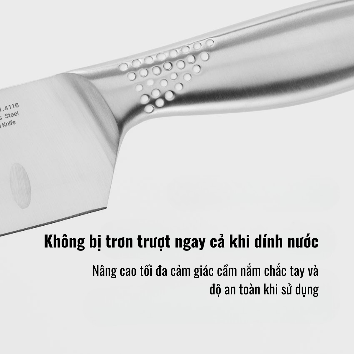 Dao Bếp Santoku Chefwin - Thép Đức 1.4116 cao cấp