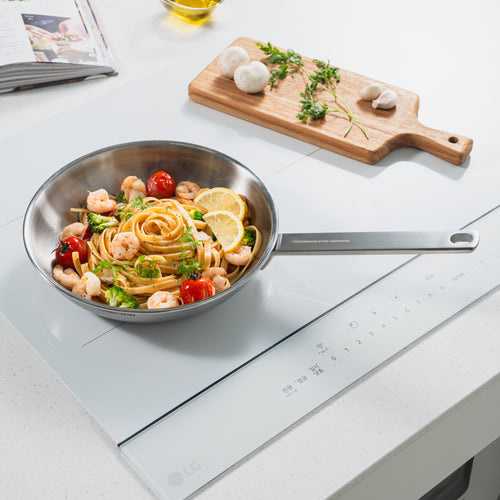 Chảo chiên Chefwin 24cm Inox 316 cao cấp
