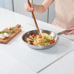Chảo chiên Chefwin 24cm Inox 316 cao cấp