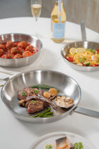 Chảo chiên Chefwin 24cm Inox 316 cao cấp