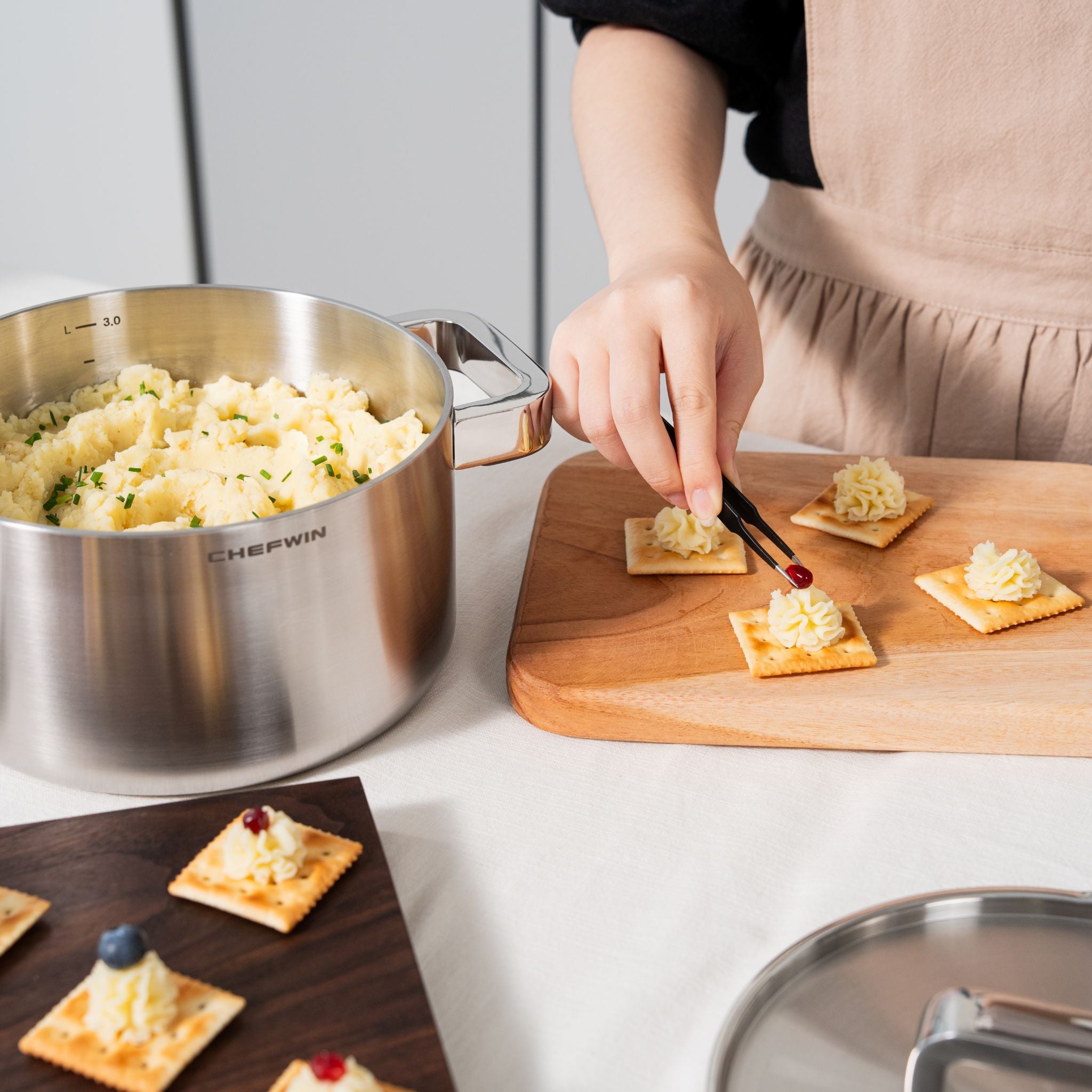 Nồi Chefwin Inox 316 Cao Cấp 20cm (3.4l)