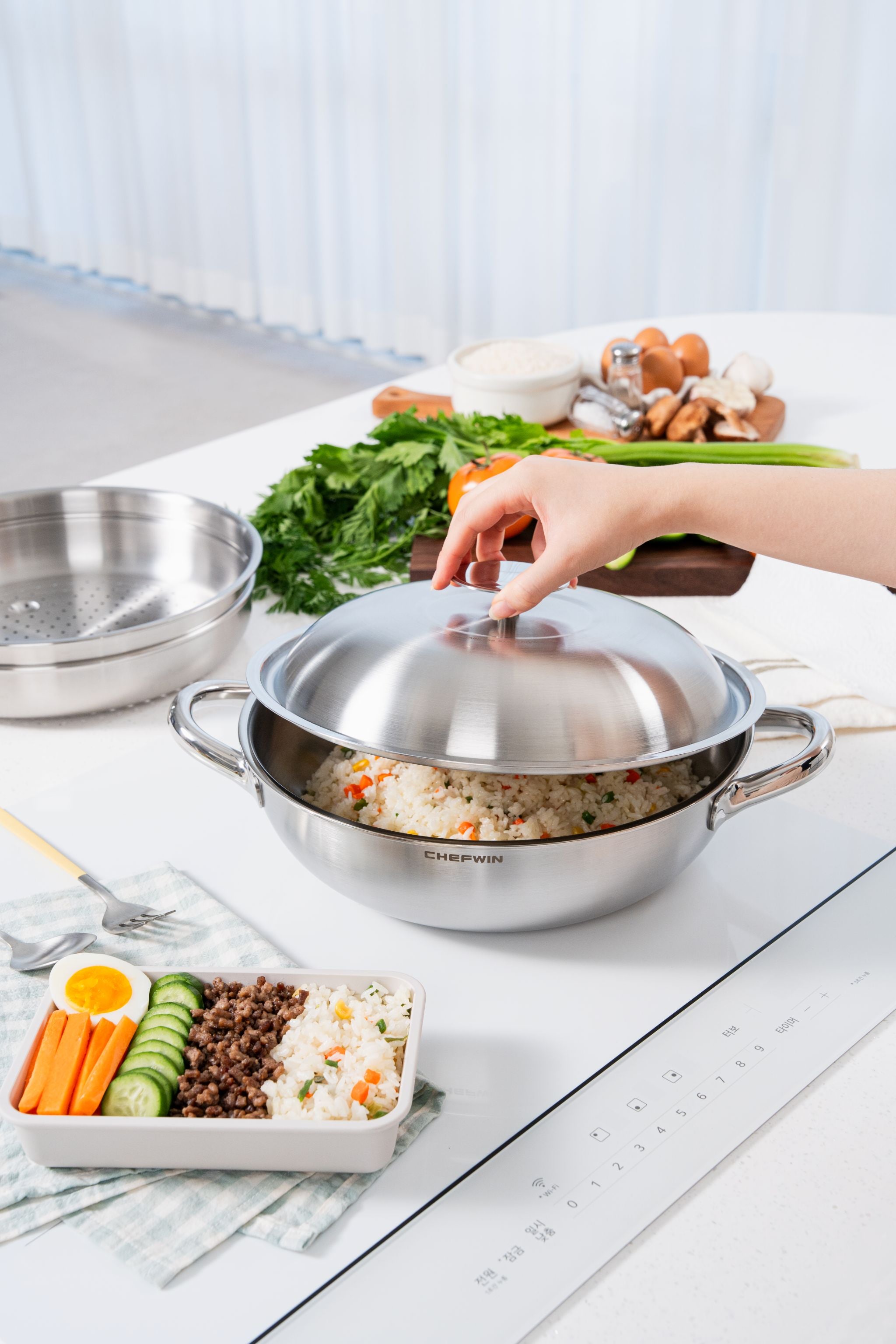 Nồi lòng sâu Chefwin Party Wok 28cm