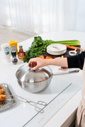 Chảo Lòng Sâu Chefwin Multi Wok 24cm Inox 316 Cao Cấp