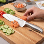 Dao Bếp Santoku Chefwin - Thép Đức 1.4116 cao cấp