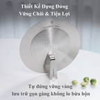 Nắp đậy đa năng Chefwin Multi Cover đậy vừa nhiều size chảo tiện dụng