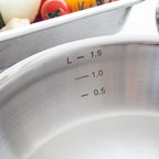Chảo Xào Inox 316 Sauté Pan 22cm đúc liền 5 lớp chống lồi đáy dùng mọi loại bếp