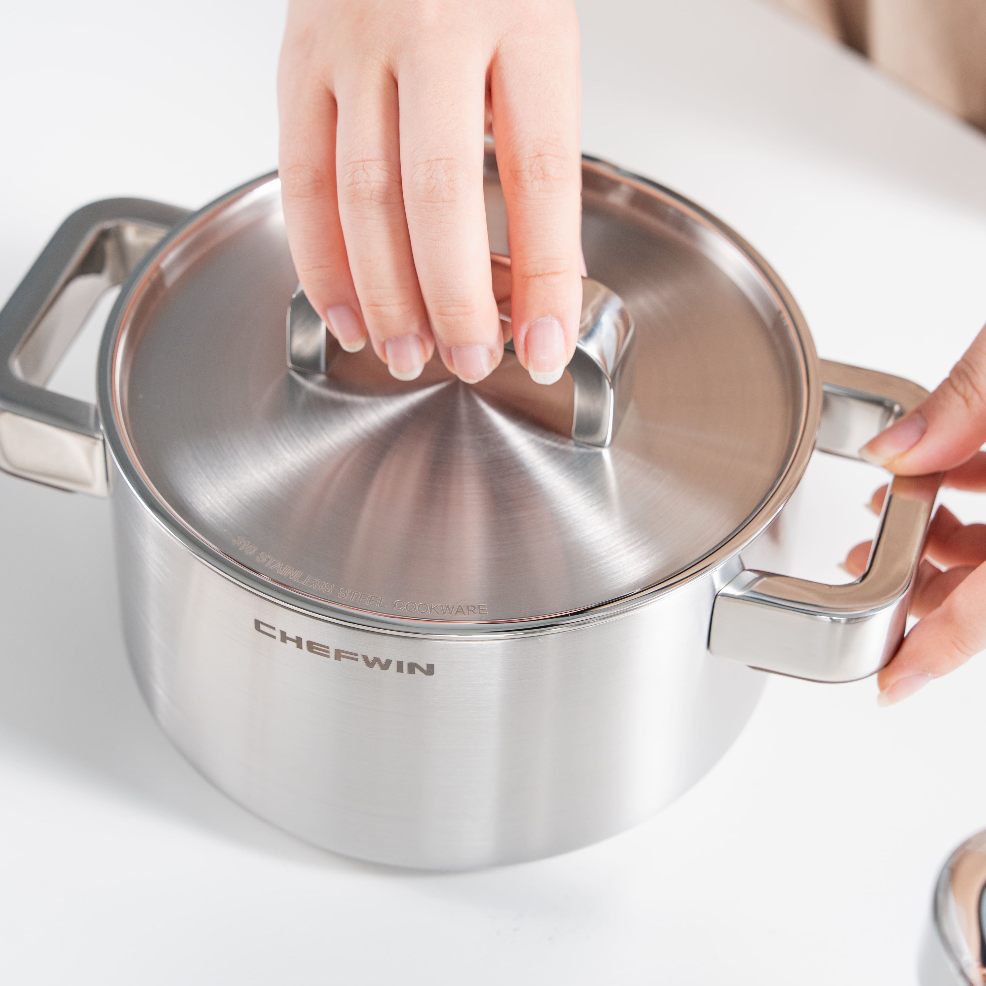 Nồi Chefwin Inox 316 Cao Cấp 16cm (1.8l)